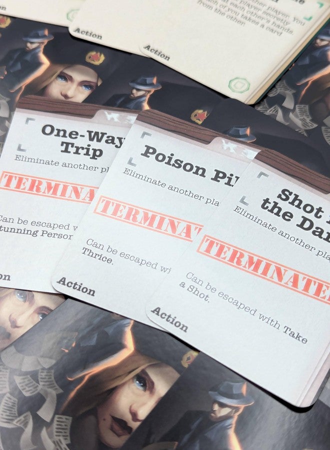 Steve Jackson Games Last Shot - Intrigue and Assassination in The Cold War | Fast Paced Card Game | 3 to 6 Players,3 to 6 Players, Ages 14+ - Image 3